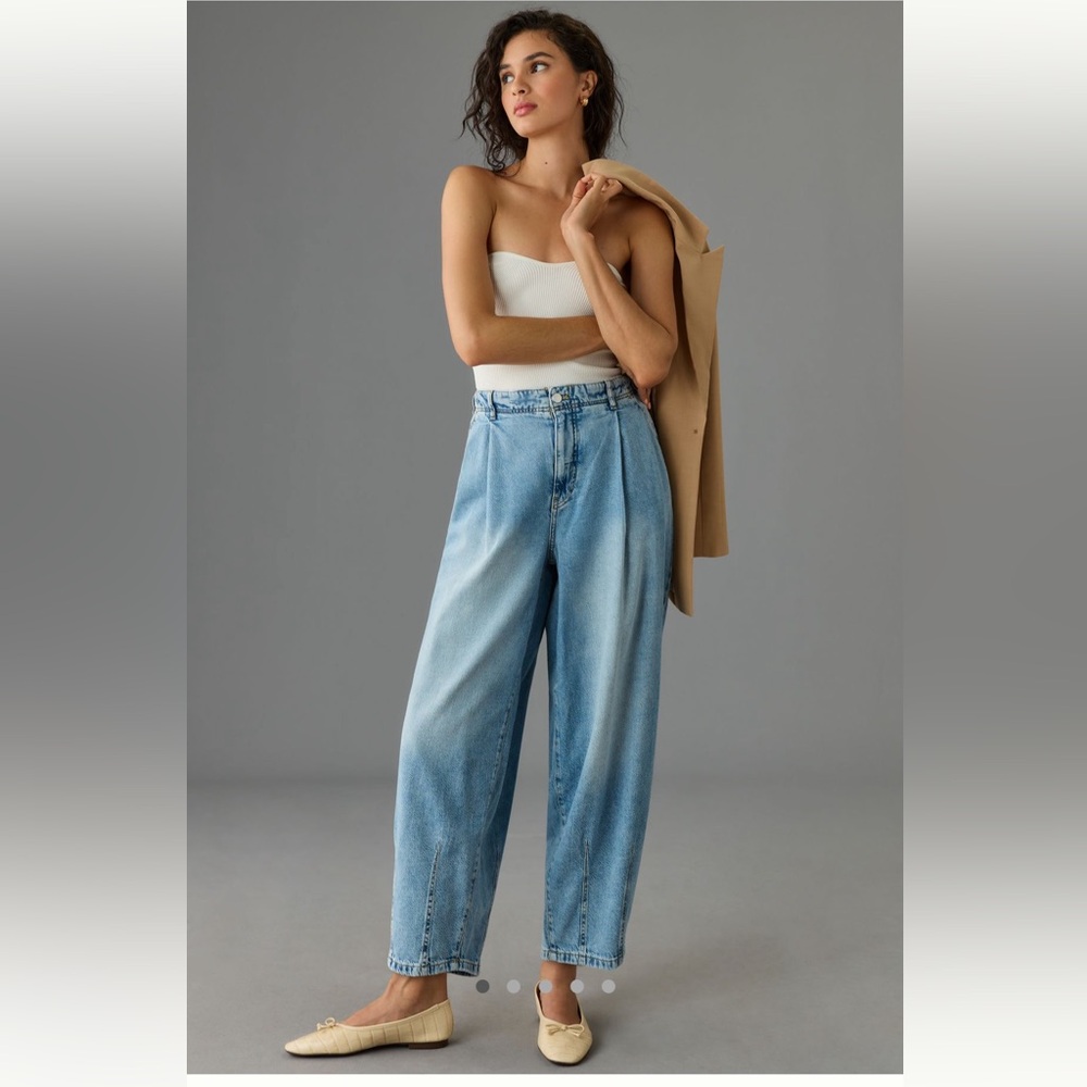 Pilcro Light Blue Boyfriend Jeans - Picture 4 of 5